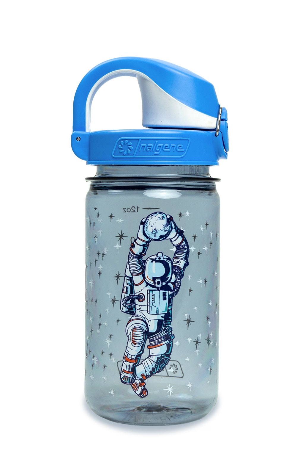 Nalgene product image: 12oz On-The-Fly Kids Lock-Top Bottle with Graphics K7 — 12oz On-The-Fly Kids Lock-Top Bottle with Graphics
