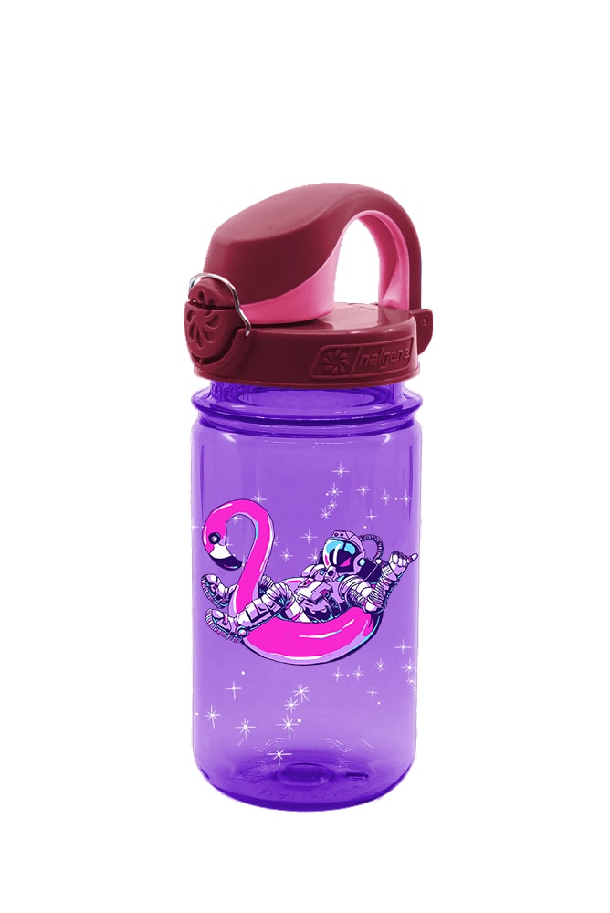 Nalgene product image: 12oz On-The-Fly Kids Lock-Top Bottle with Graphics O7 — 12oz On-The-Fly Kids Lock-Top Bottle with Graphics