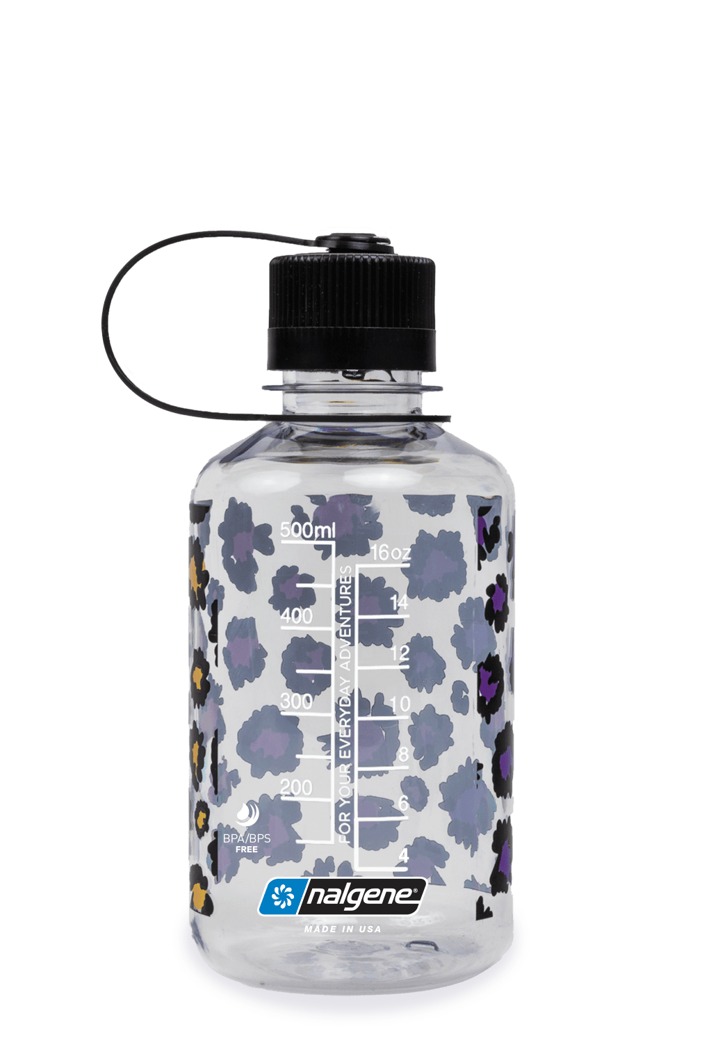 Nalgene product detail: 16oz Narrow Mouth Animal Print Bottles N4 — 16oz Narrow Mouth Animal Print Bottles