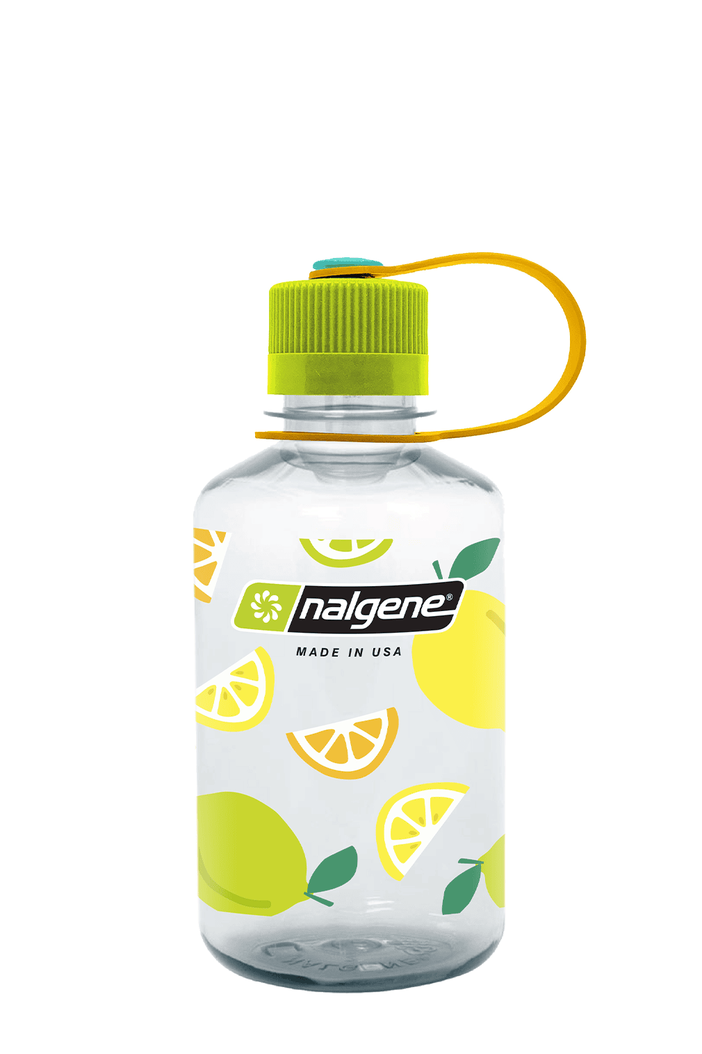 Nalgene product view: 16oz Narrow Mouth Fruit Print Bottles V2 — 16oz Narrow Mouth Fruit Print Bottles