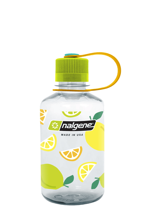 Nalgene product view: 16oz Narrow Mouth Fruit Print Bottles V2 — 16oz Narrow Mouth Fruit Print Bottles