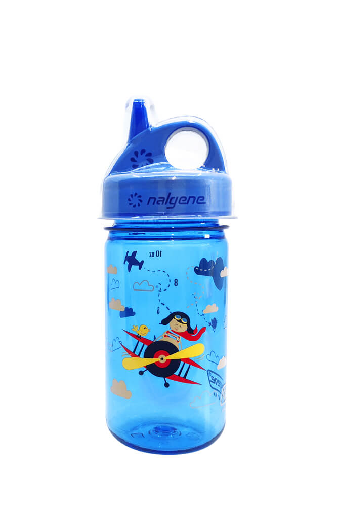 Nalgene product image: 12oz Kids Grip-N-Gulp with Graphics K3 — 12oz Kids Grip-N-Gulp with Graphics