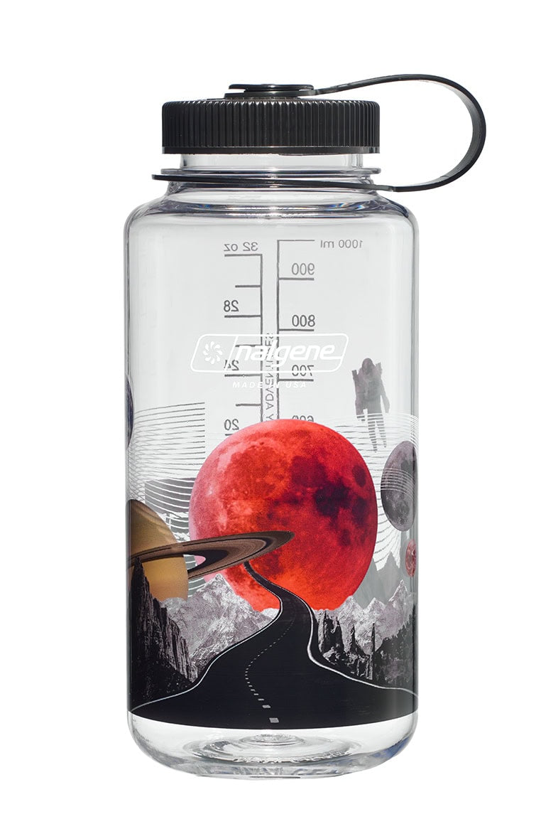 Nalgene product image: 32oz Wide Mouth Surrealist Bottles Z1 — 32oz Wide Mouth Surrealist Bottles