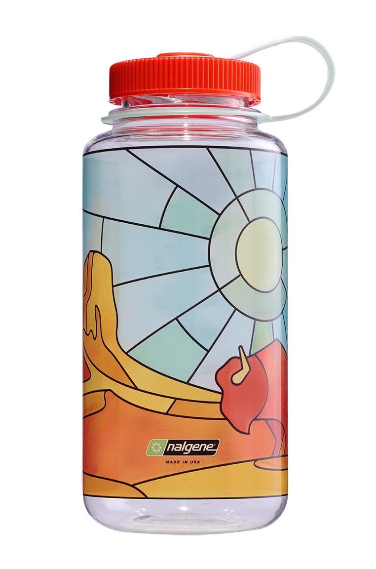Nalgene product detail: 32oz Wide Mouth Stained Glass Print Bottles M3 — 32oz Wide Mouth Stained Glass Print Bottles