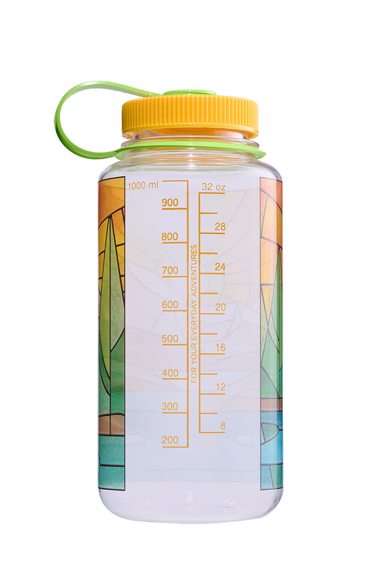 Nalgene product image: 32oz Wide Mouth Stained Glass Print Bottles M3 — 32oz Wide Mouth Stained Glass Print Bottles