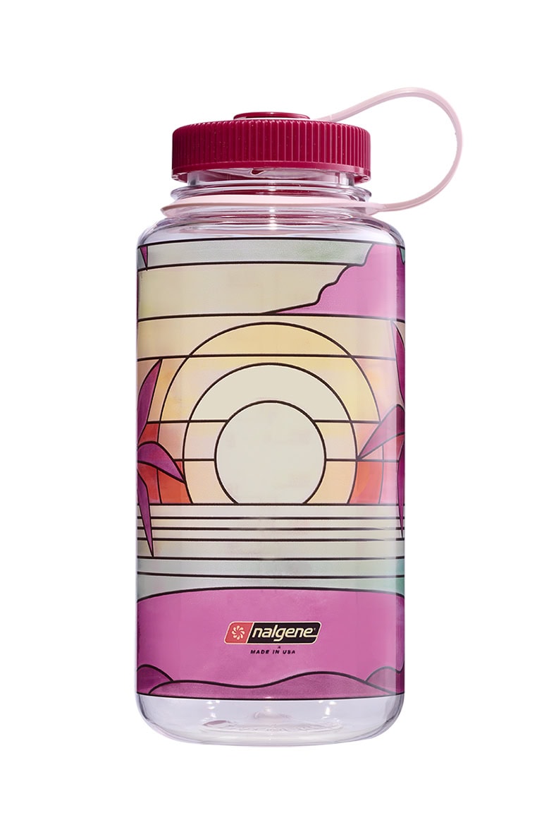 Nalgene product detail: 32oz Wide Mouth Stained Glass Print Bottles M3 — 32oz Wide Mouth Stained Glass Print Bottles