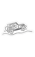 Nalgene product view: SUV Sticker M9 — SUV Sticker