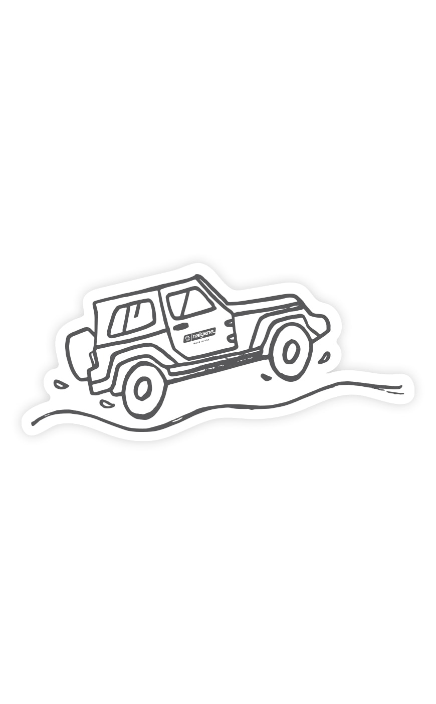Nalgene product view: SUV Sticker M9 — SUV Sticker