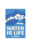 Nalgene product view: Water Is Life Sticker K4 — Water Is Life Sticker