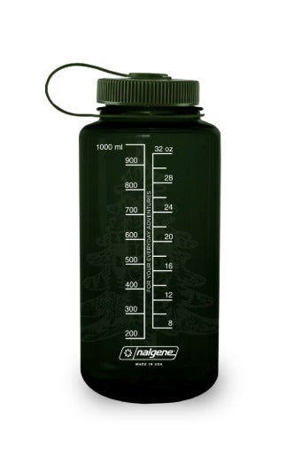 Nalgene product view: 32oz Wide Mouth “Public Lands: Forests Are for Us” Bottle D9 — 32oz Wide Mouth “Public Lands: Forests Are for Us” Bottle