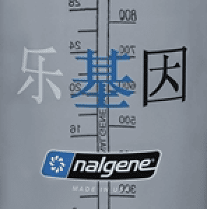 Nalgene product view: 32oz Wide Mouth “Happy Gene” Bottle M1 — 32oz Wide Mouth “Happy Gene” Bottle
