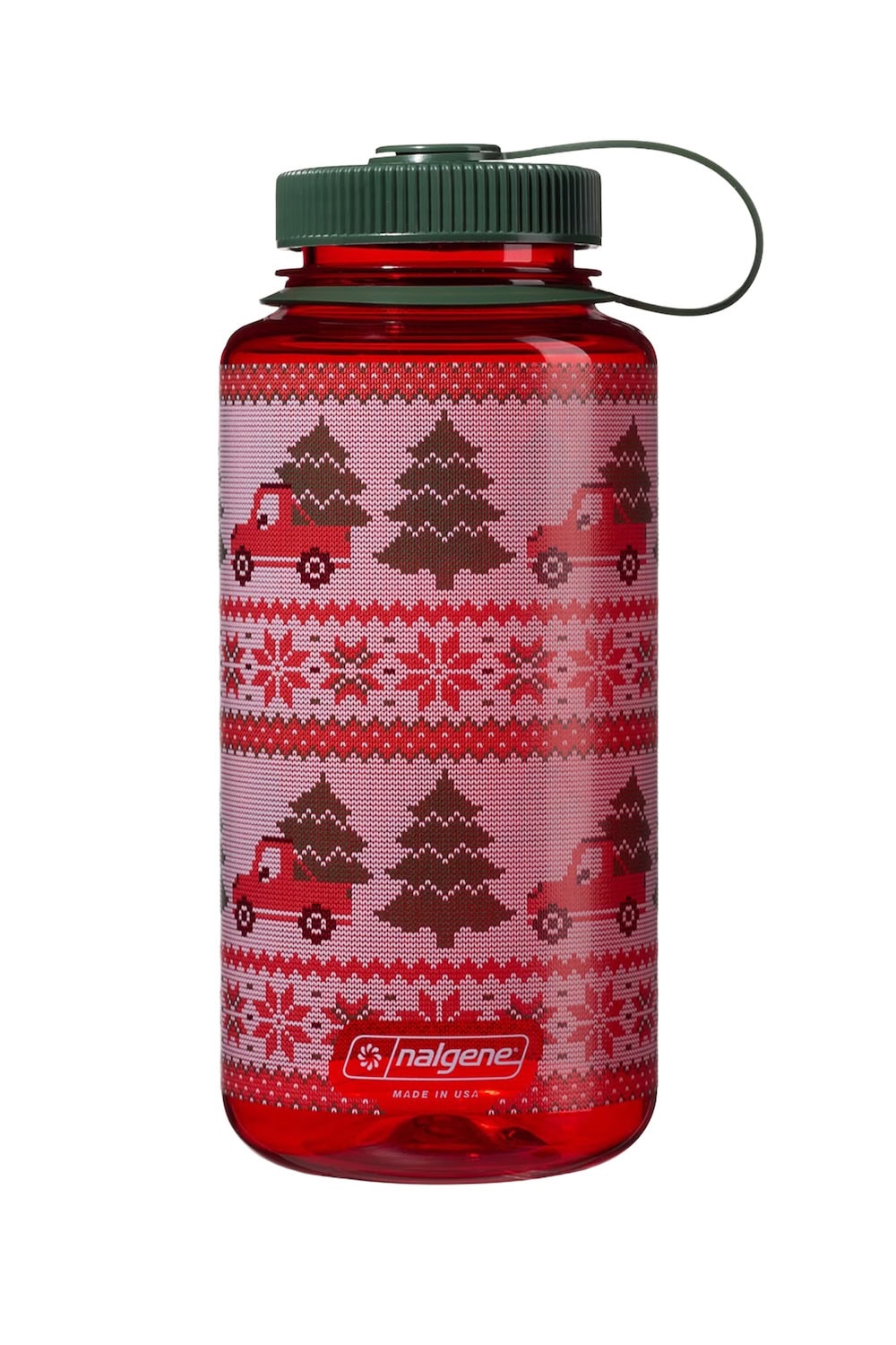 Nalgene product detail: 32oz Wide Mouth Ugly Sweater Bottle I5 — 32oz Wide Mouth Ugly Sweater Bottle